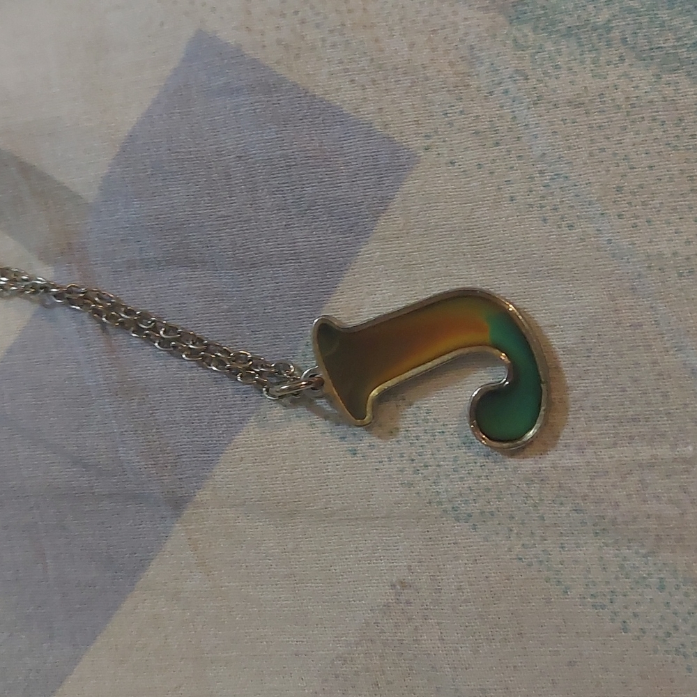 J initial necklace 🥰🥰🥰